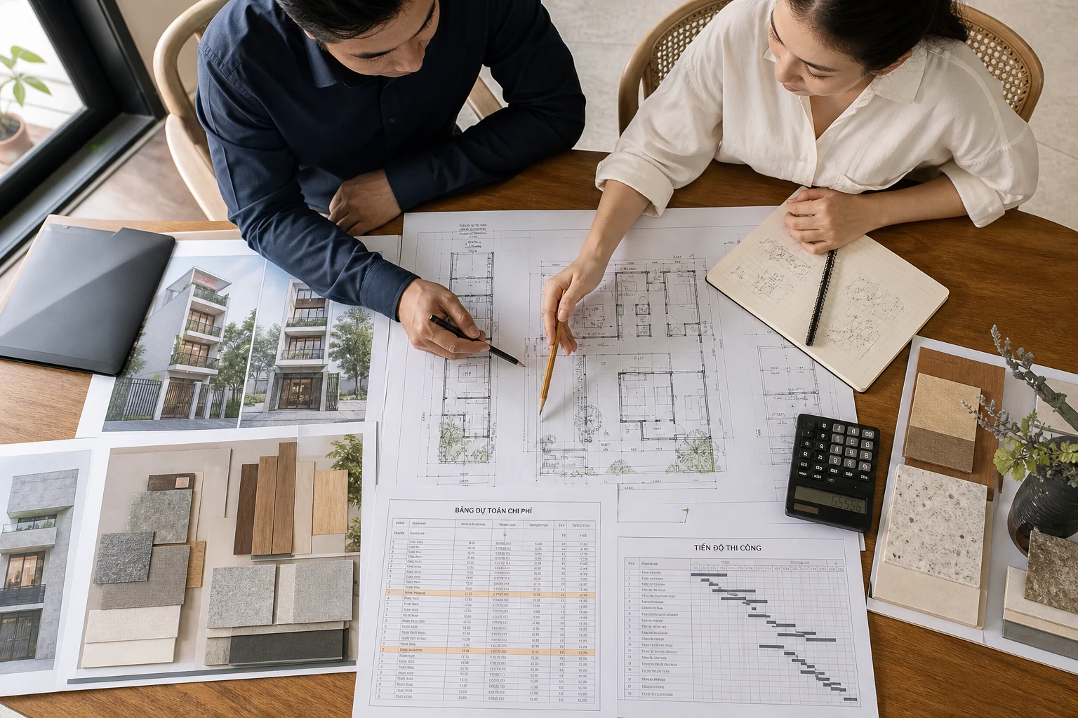 Tư vấn thiết kế và dự toán xây nhà