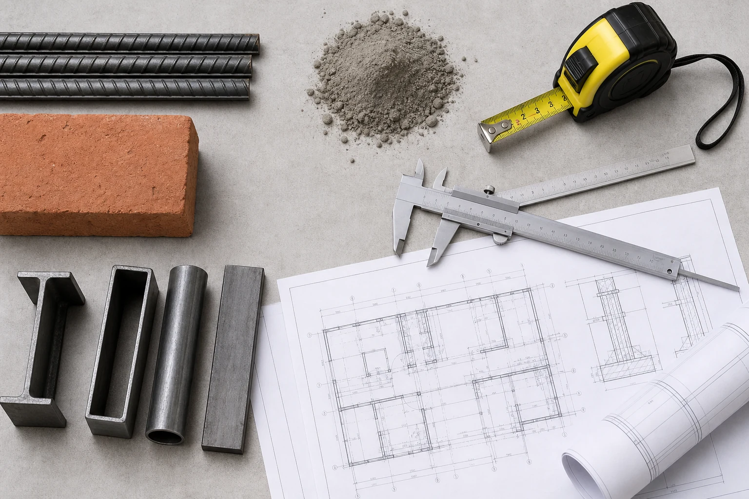 Cách tính khối lượng vật tư cơ bản khi chuẩn bị xây nhà