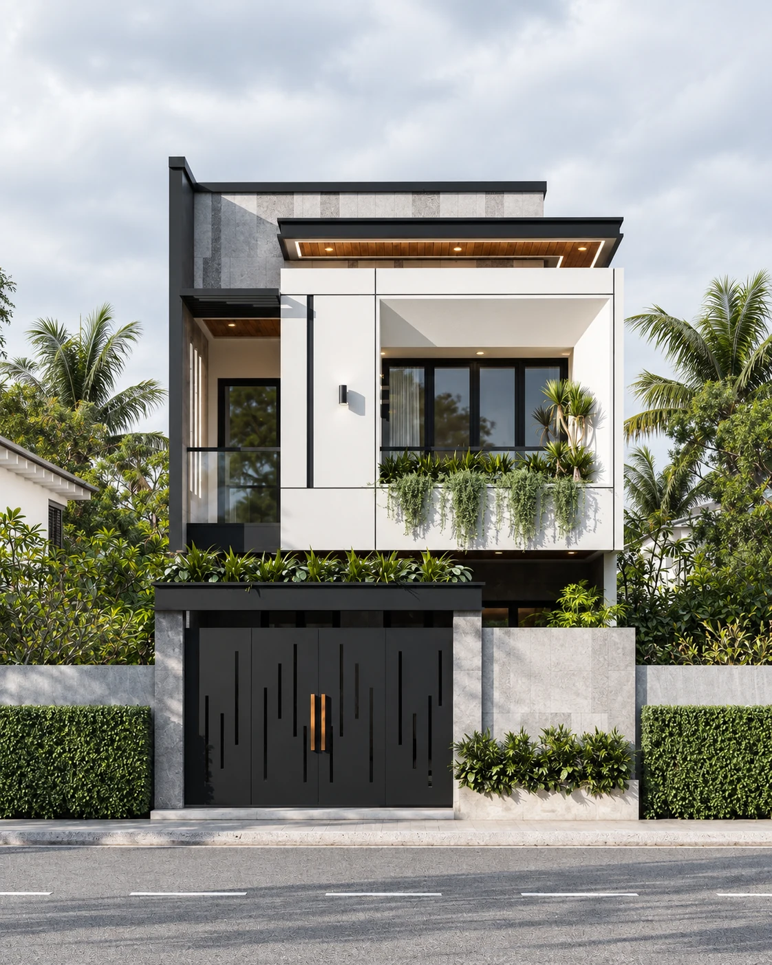 White Box Concept Townhouse