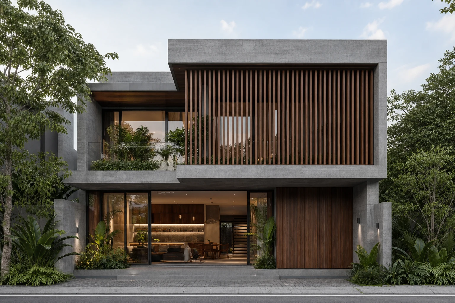 Nhà Phố 2 Tầng 5x20 Đồng Nhất